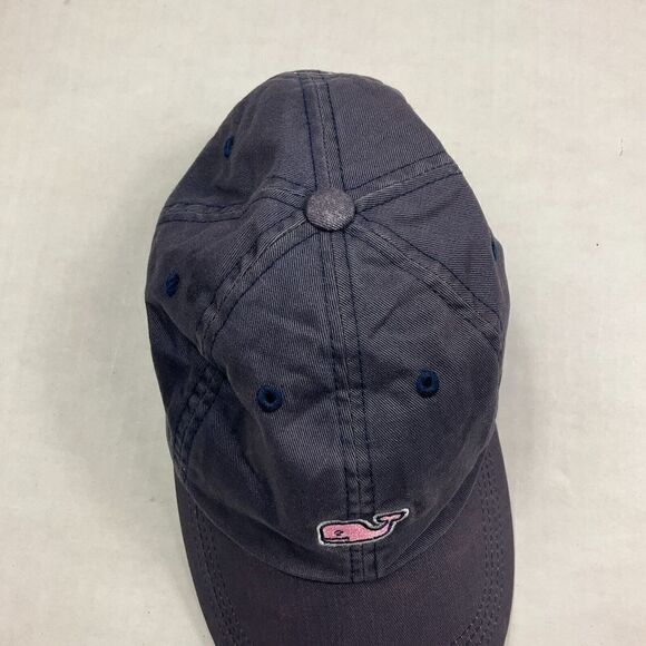 Vineyard Vines Unisex Adjustable Baseball Cap Blue Whale Logo Casual Hat OS - Picture 3 of 10